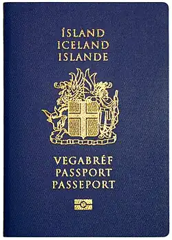 Icelandic passport