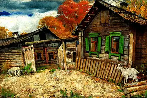 House with a Goat, 1920s