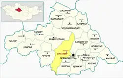 Ikh-Tamir District in Arkhangai Province