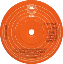 side-A label by Epic Records