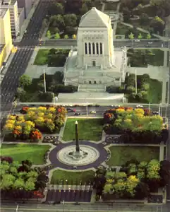 Image 9Indiana World War Memorial Plaza (from History of Indiana)