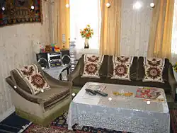 Pakistani home of 2002 in the tenement building from 1865.