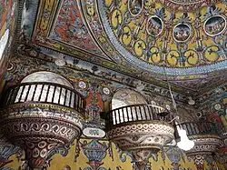 The interior of the Šarena Džamija.