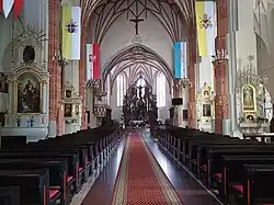Main nave of the Cathedral of Saint Michael the Archangel