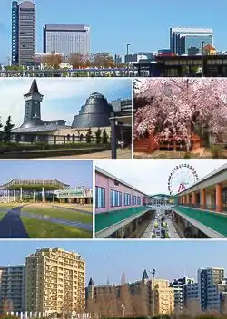 Chiba New Town Imba Nihon-idai Station Matsumushi-dera Hokuso Hana-ga-oka Park BIGHOP Mall Inzai Inzai-Makinohara Station surroundings