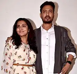 Irrfan Khan and Parvathy Thiruvothu at a special screening of 'Qarib Qarib Singlle'