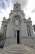 Front view of the Bulgarian St. Stephen Church