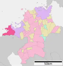 Location of Itoshima