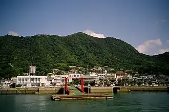 The fishing port in Iwagi-jima&nbsp;[ja]