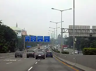 Jakarta Outer Ring Road W1 (JORR) Southbound KM 2+100 (20230315).jpg