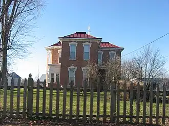 The James Haines Farm, a historic site in the township