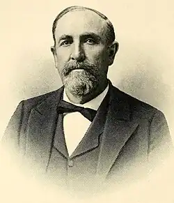 1906 head and shoulders illustration of US Representative James W. Marshall