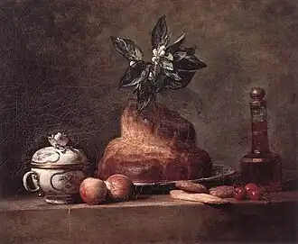 La Brioche (1763), oil on canvas, 47 x 56&nbsp;cm., Louvre