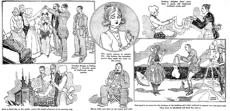 "It's Libel to Say Movie Folks are Fast", 2 October 1921