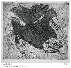 Angels (structural print)), 19,5 x 23&nbsp;cm, 1970