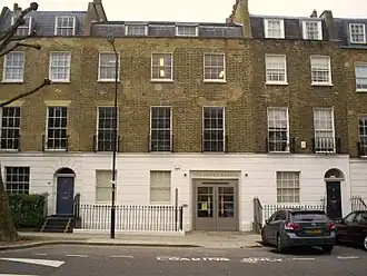 Exterior of Jewish Museum London at Nos. 129−131