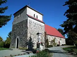 Medieval Saint John Cantius church in Wapnica