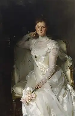 John Singer Sargent, Mrs. Sarah Montgomery Sears (1899), 147.6 x 96.8&nbsp;cm