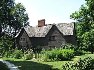 John Whipple House, constructed c. 1677