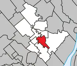 Location within Joliette RCM