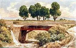 Barranca del Muerto, 1909