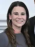Julie Giodano smiling in 2023