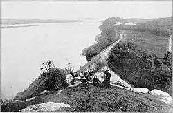 Dubuque's gravesite, 1897