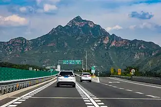 Weiziyu section of Beijing-Chengde Expressway, 2020