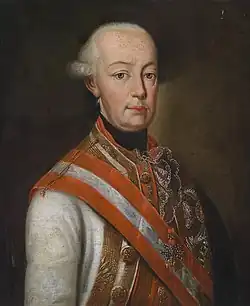 Portrait of Leopold as Grand Duke of Tuscany shortly before becoming Holy Roman Emperor, c. 1790