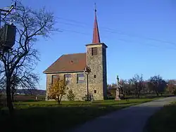 Stone chapel in Pařezovice