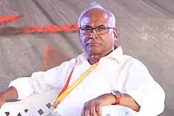 Kancha Ilaiah at Kerala Literature Festival in 2018