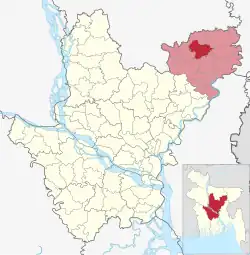 Location of Karimganj