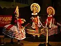 Kathakali on 8th day of Utsavam