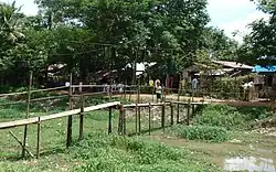 Village near Kawhmu town