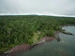 The former Keweenaw Rocket Range