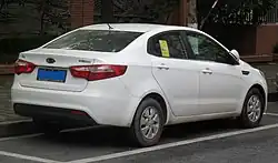 Kia K2 sedan (China; pre-facelift)
