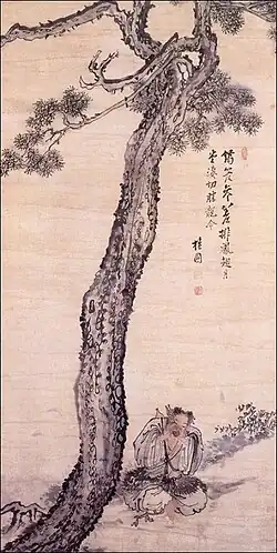 Drunkard under a tree Songhachwisaengdo