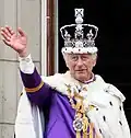 King Charles III following his 2023 coronation