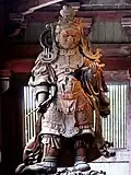 Komokuten, one of the pair of guardians in the Daibutsuden