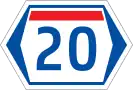 Seoul Special Metropolitan City&nbsp;Route&nbsp;20 shield}}