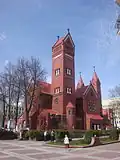 The Red Church in Minsk