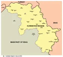 Kurdistan Region in 2012