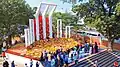 Kushtia Central Shaheed Minar on 21 February 2025