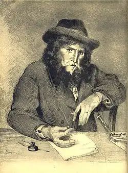 Portrait of Léon Cladel, 1905