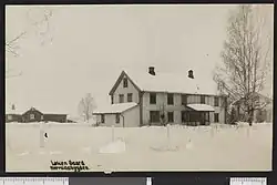 View of a village farm (c. 1910)