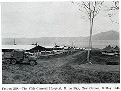 US Army, LLU's 47 General Hospital, Milne Bay