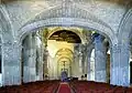 Interior of the basilica