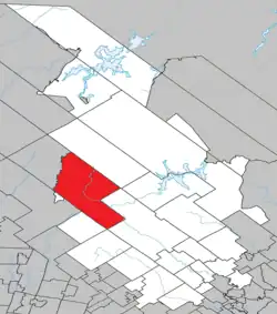Location within Matawinie RCM
