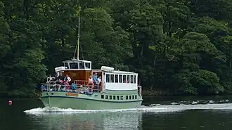 Lady Wakefield approaching Howtown