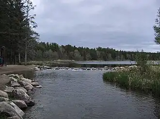 Partridge River at Bartlett Township, Todd County, Minnesota